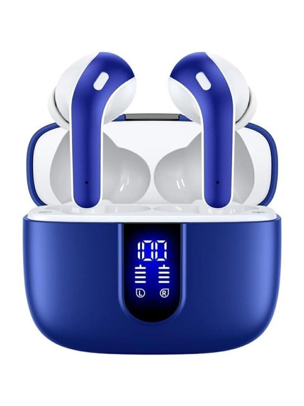 Bluetooth Headphone Wireless Earbud Airpods Pro 2 Charging Case Waterproof BLUE